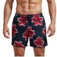 thumbnail image 3 of Goodtrade8 Dry Fit Shorts for Men Elastic Waist Board Shorts Swimwear Summer Vacation Quick Dry Breathable Drawstring Casual Mens Swim Shorts Hawaiian,Size L, 3 of 9