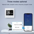 thumbnail image 3 of Boiler Tuya ZigBee Intelligent Constant Temperature Controller Temperature Adjustable LCD Display Controller Compact Size Water Gas Boiler Temperature Controller Compatible with, 3 of 7