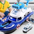 thumbnail image 2 of [Juguetes para niños] Simulación de inercia de la de buceo para y vehículos de juguete Juguetes para historias musicales - Policía, 2 of 8