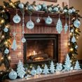 thumbnail image 5 of 40 Pcs Christmas Tree Decorations Electroplated Plastic Hanging Pendant Multiple Styles Of Christmas Ornaments Shatterproof Christmas Decoration Indoor, 5 of 6