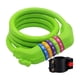 thumbnail image 5 of Candados para bicicletas Cadena antirrobo resistente que ahorra espacio para bicicletas de montaña al aire libre Verde, 5 of 8