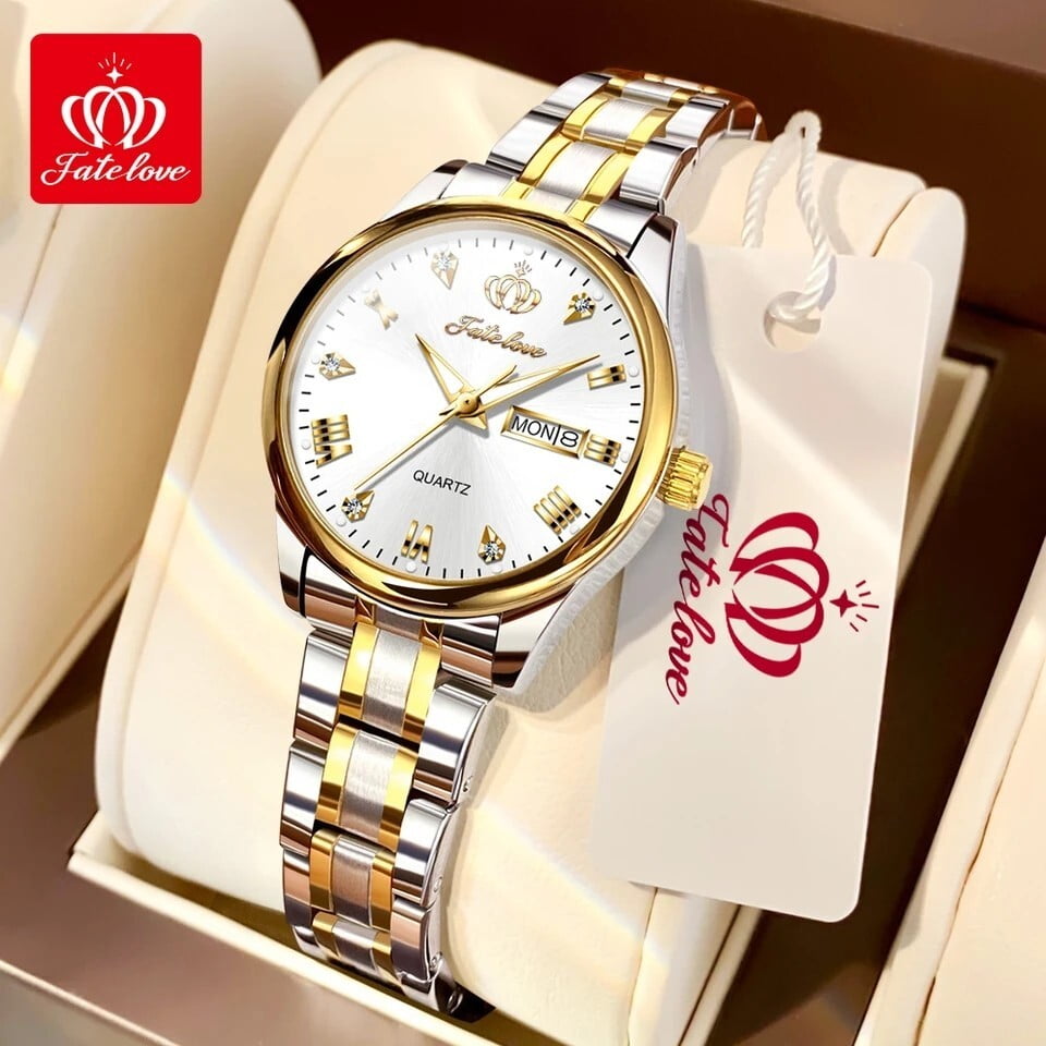 OLEVS Couple Couple Quartz Watches Valentine 3ATM Waterproof Luminous