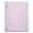 Pink, variant on Loose Leaf Notebook, Detachable Ring Binder Refillable Planner for School Office Supplies (Green), 11X9In, 1Pcs