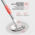 thumbnail image 3 of TRBCREATION Microfiber Spin Mop, Bucket Floor Cleaning System, Rotating Mop for Tile, Hardwood, Laminate, 3 of 11