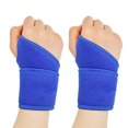 thumbnail image 1 of 2 Pcs Protège-Poignet Sport Entraînement Physique Enveloppe Sangle de Poignet Haltérophilie basketball Protège-Poignet bandage Ajustable, 1 of 5