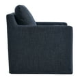 thumbnail image 5 of Armchair Swivel Chair, Blue, Fabric, Living Room Lounge Cafe Lobby Hospitality Restaurant, Modern Contemporary, HB37212, 5 of 9