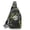 🥝 Yellow_Base#300, variant on Crossbody Chest Bag Sports Sling Pack, Multi Pocket Layered Storage, Adjustable Strap, Lightweight Water Resistant Cloth, Reflective Night Safety, 30x15 cm