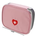 thumbnail image 4 of Bsvklp Médica Emergencia Portátil Bolsas Almacenamiento Medicamentos Primeros Auxilios Al Aire Libre Rosa, 4 of 9