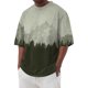 thumbnail image 1 of Summer Men's Popular T-shirt Printed Round Neck Short Sleeve T-shirt 4XL, 1 of 5
