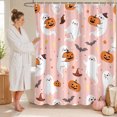 thumbnail image 4 of Leeye Halloween Shower Curtain Waterproof Quick Install Decorative Pumpkin Printed For Bathroom Bathtub, 4 of 4