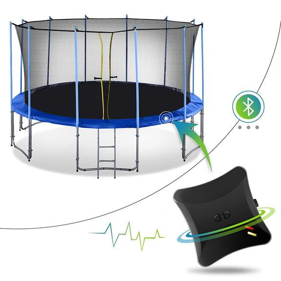 Exacme 16 Ft Inner Round Trampoline High Weight Limit With Enclosure And Jumping Detector Walmart Com Walmart Com