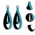 thumbnail image 6 of Mornei 2 Pieces Pilates Double Loop Strap Exercise Strap Beginner D Rings Straps Handle Light Blue, 6 of 9