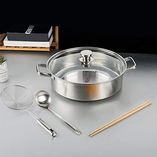 304 food grade stainless steel hot pot Chinese style pot soup pot