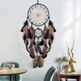 thumbnail image 2 of Dream Catcher with Luminous Beads & Feathers - Handmade Wall Hanging Ornament for Bedroom, Living Room, and Boho Home Decor, Festival Gift for Adults &, 2 of 6