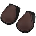 thumbnail image 3 of Horse Tendon Boots Set, Prevent Slipping Practical Soft Lining Horse Boot Protection Easy To Stick  For Horses Brown Hind Legs M, 3 of 8