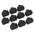 thumbnail image 3 of Puerto de Ethernet Hub RJ45 cubierta del casquillo protector enchufe para anti-polvo 10Pcs Negro, 3 of 5