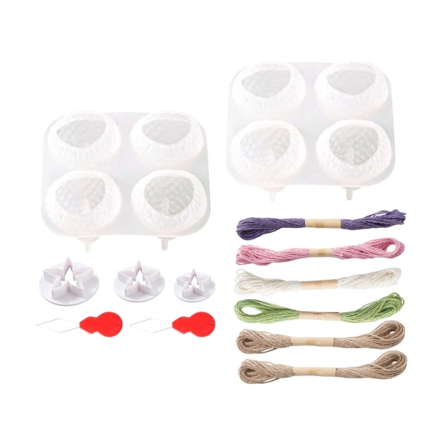 kokiya DIY Soap Making Kit Silicone Maker Versatile Handmade Craft Set for Art Projects strawberry