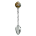 thumbnail image 1 of Alligator in Swamp with Lily Pads Novelty Collectible Demitasse Tea Coffee Spoon, 1 of 3