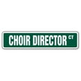 thumbnail image 1 of SignMission SS-Choir Director 4 x 18 in. Choir Director Street Sign, 1 of 1