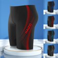 thumbnail image 4 of Men Summer Long Quick Dry Swim Shorts Swimwear Swimming Trunks Boxer Pants, 4 of 11
