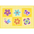 thumbnail image 1 of LA Rug OLK-028 3958 Olive Kids Collection - Flowerland Rug- 39 x 58 Inch, 1 of 1