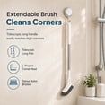 Telescoping Crevices Cleaning Brushes, Extendable 15.16–45.28 in L ...