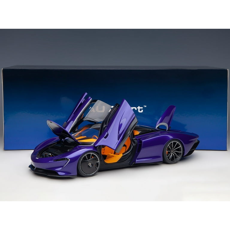 McLaren Speedtail Lantana Purple Metallic with Black Top and