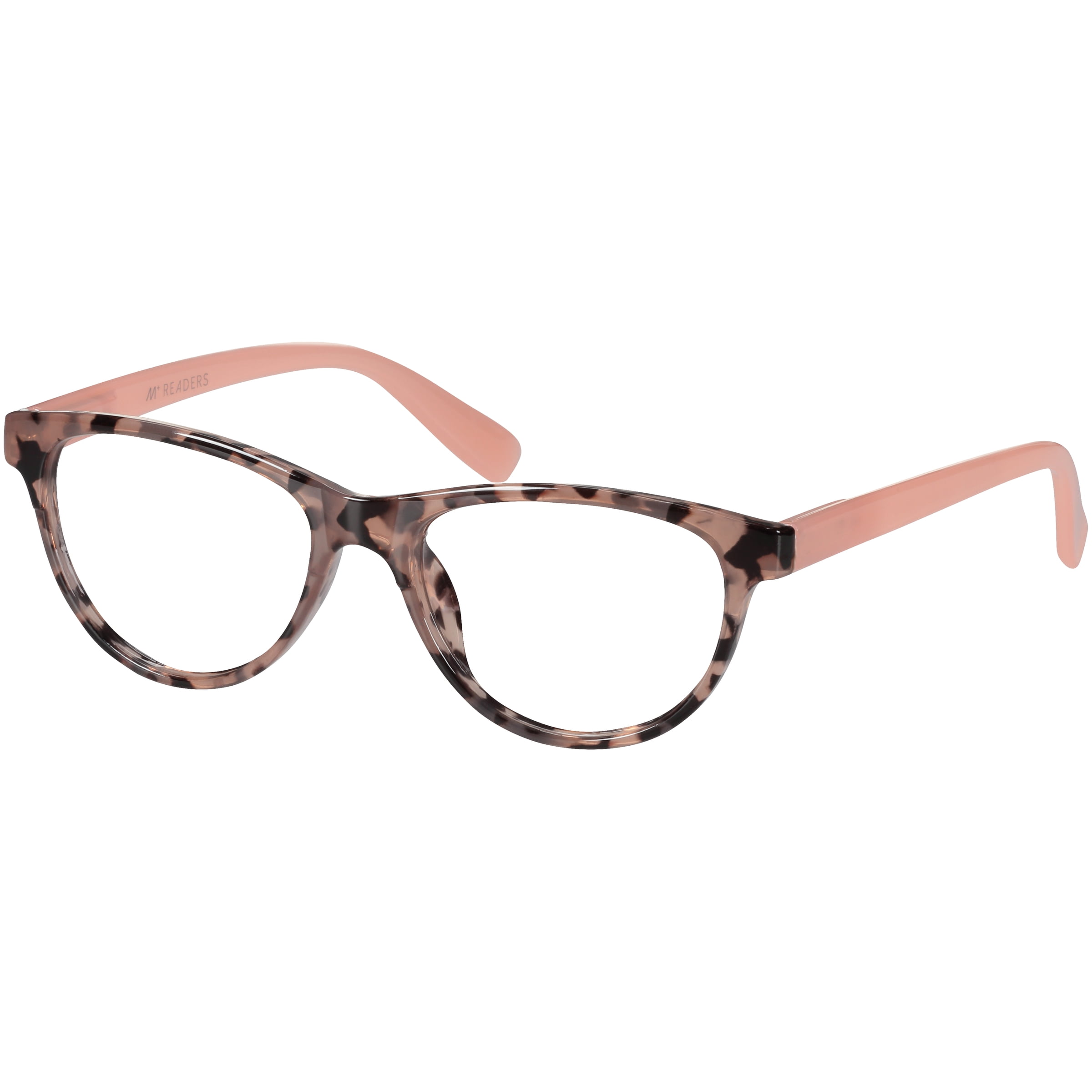 M Readers Jessie Blush Tortoiseshell +1.50 Reading Glasses with Case