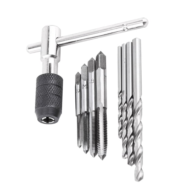 Juego De Machos De Roscar Con Llave En Forma De T, Kit De Herramientas Manuales Para Roscar Para Uso Profesional