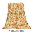 MuYan Fall Throw Blankets Halloween Pumpkin Autumn Plush Fall Decor