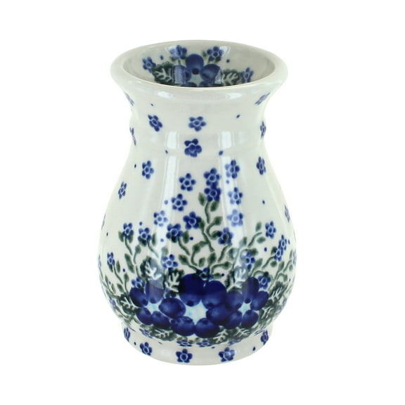 Blue Rose Polish Pottery Indoor Tabletop Melanie Small Vase