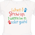 thumbnail image 4 of Inktastic Future Color Guard Member Boys or Girls Long Sleeve Baby Bodysuit, 4 of 5