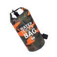 thumbnail image 4 of Toystoory Bolsa de natación impermeable de 15/20L/30L, de saco seco, colores de camuflaje, pesca, canotaje, kayak, almacenamiento, bolsa de Deportes acuáticos camuflaje naranja 19x55cm, 4 of 6
