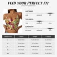 thumbnail image 6 of Lsque Bright Mushrooms Printed Women'S Sports Bra, Compression, Moisture Wicking, High-Impact Sports Bra For Women,Supportive sports bra-Large, 6 of 9