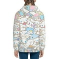 thumbnail image 4 of Cinnamoroll Youth Hoodie Long Sleeve Pullover Casual Sweatshirt Hooded Boys Girls, 4 of 9