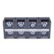 thumbnail image 1 of Bloque De Terminales Tipo Tornillo, Doble, Tira De 4 Posiciones, Barrera 200A Para Conexión Eléctrica, 1 of 7