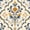 Color 2, variant on Mediterranean Peel and Stick Wallpaper 17.7in x 9.8ft Seamless Bohemian Sun Moon Wave Blue Golden Shades Contact Paper Self Adhesive Wall Paper for Home Classroom Locker Dorm Decor