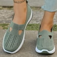 thumbnail image 7 of EKVAHL Orthopedic Sneakers for Women Wide Width Toe Comfortable Soft Shoe Breathable Mesh with Arch Support Lightweight Sneakers Anti-Skid Summer Casual Walking Shoes, 7 of 7
