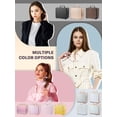 thumbnail image 5 of OMIRO Makeup Box with A Detachable Lighted Mirror, Waterproof Travel Train Case, Cosmetic Organizer with Adjustable Dividers, Makeup Case with A Magnetic LED Mirror (Icy Pink), 5 of 6
