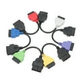 thumbnail image 1 of OBD2 Cable, 22cm/8.66in Relibale Scanner Adapter Abrasion Resistant  For Car, 1 of 8