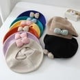 thumbnail image 6 of Warm & Fashionable Baby Girl Stylish & Warm Baby Girl Beret Cap Suitable for Everyday Wear & Outdoor Adventures, 6 of 8