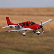 E-flite RC Airplane Cirrus SR22T 1.5m BNF Basic Transmitter Battery and Charger Not Included with Smart AS3X and SAFE Select EFL15950 Airplanes B&F Electric