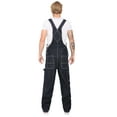 thumbnail image 7 of Men’s Triple-Stitched Denim Bib Overalls – Adjustable Workwear for Engineers, Painters & Casual Use | Durable & Comfortable DK Blue 30X30, 7 of 7
