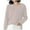 Beige, variant on Ediodpoh Cozy Women's Knit Sweater Loose Fit Round Neck Pullover Versatile for Layering Knit Tops for Women Red XXL