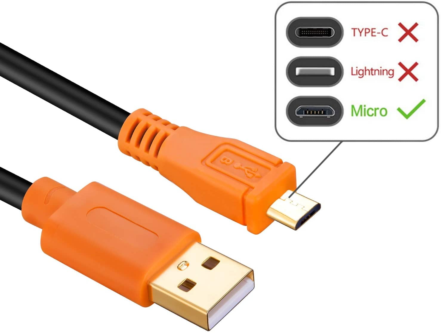 30 ft micro usb cable