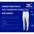 thumbnail image 2 of Pantalones de béisbol Mizuno Premier Pro ajustados para hombres - Azul claro, 2 of 4