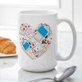thumbnail image 6 of CafePress - Nursing Tools Heart - 15 oz Ceramic Large White Novelty Mug, 6 of 6