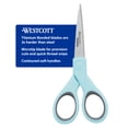 thumbnail image 4 of Westcott 5-Inch Titanium Bonded Micro-Tip Crafting Scissors, Light Blue, 4 of 12