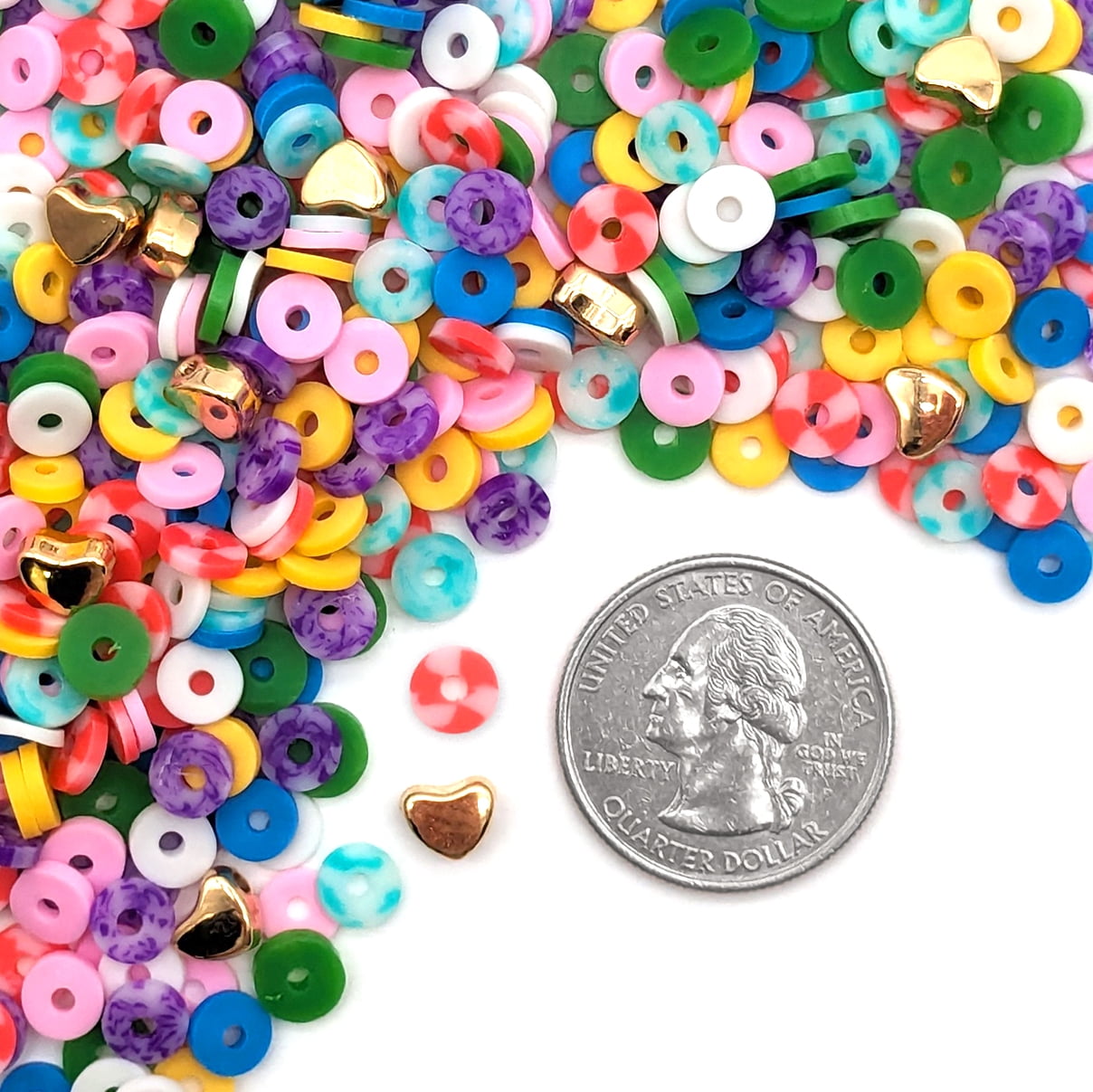(2 pack) Hello Hobby Clay Bead Jewelry Making Kit for Kids