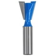 thumbnail image 1 of Unique Bargains 1/2' Shank 7/8' Dia Tungsten Carbide Dovetail Joint Bit Dovetail Router Bit for Wood, 1 of 7